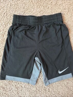 Nike Black Shorts with Gray Accents